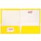 JAM Paper Glossy Laminated Two Pocket Folders, 25ct.